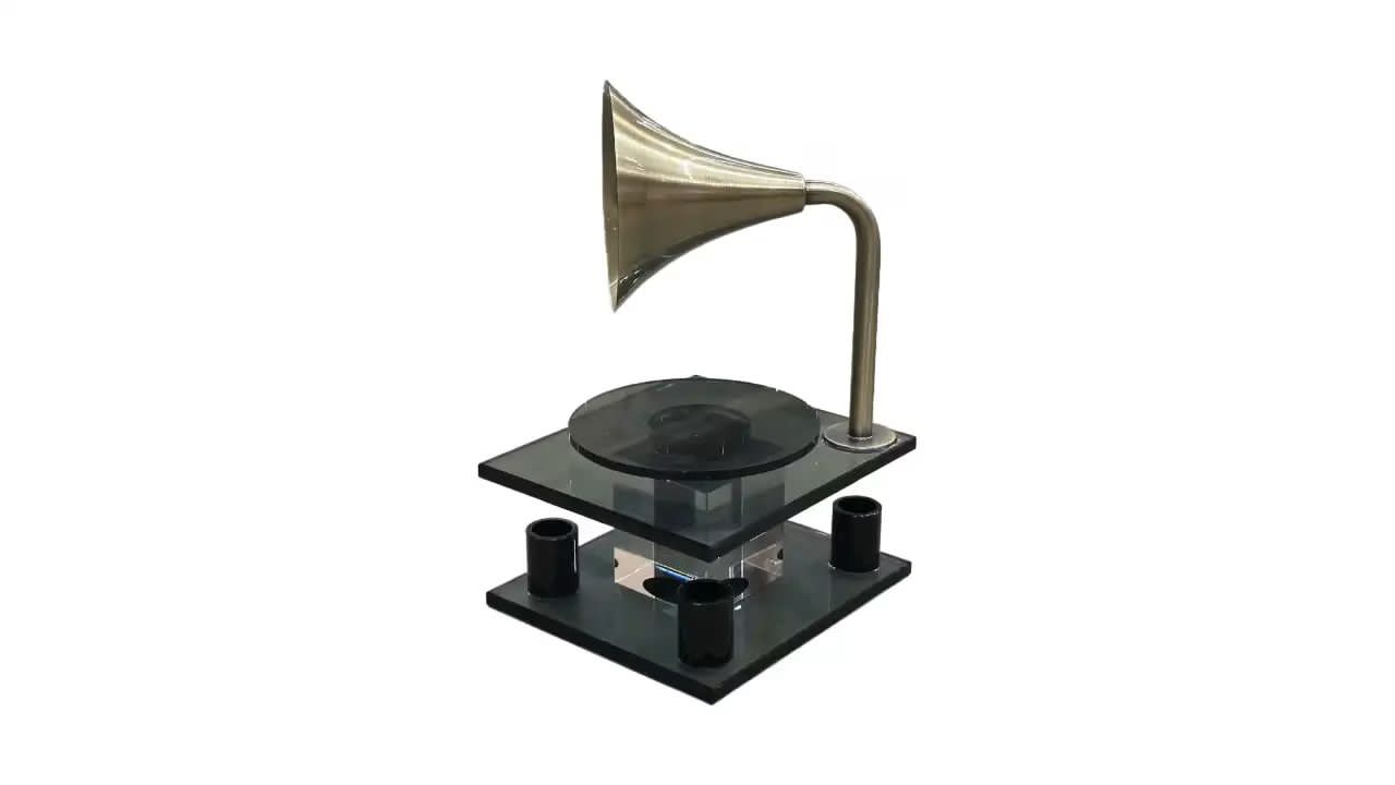 Crystal Phonograph Ornament Item | Buy Crystal Phonograph Ornament | SPOP Enterprise Global