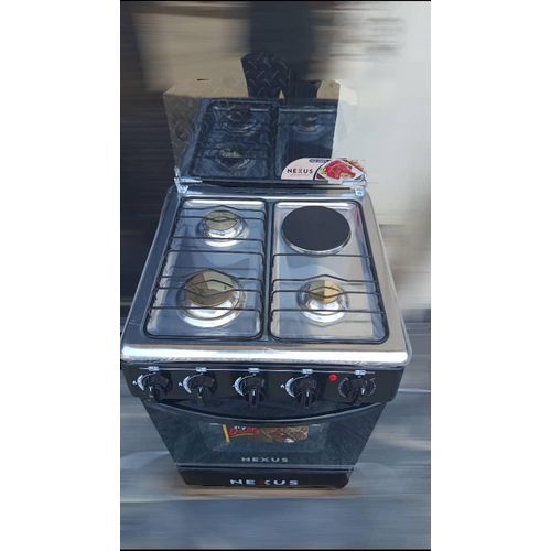 Nexus Standing 50X50 3 Gas Burner And 1 Electric Hot Plate Burner With Inbuilt Oven Cooker Item | Buy Nexus Standing 50X50 3 Gas Burner And 1 Electric Hot Plate Burner With Inbuilt Oven Cooker | SPOP Enterprise Global