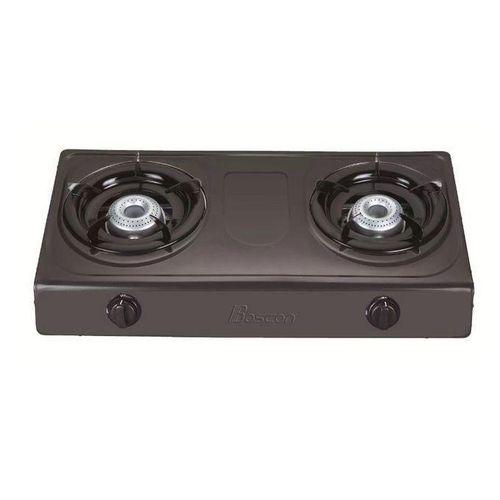 Boscon Auto Ignition Table Top Gas Cooker-2 Burner-Grey Item | Buy Boscon Auto Ignition Table Top Gas Cooker-2 Burner-Grey | SPOP Enterprise Global
