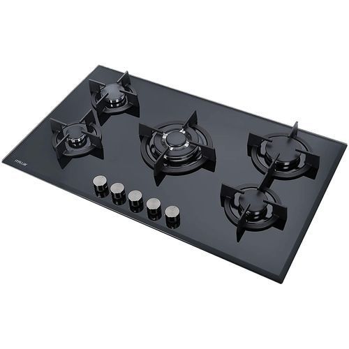 HOMETEC 90cm Built-in 5 Burner Gas On Glass Hob/Cooker Aut Ignition Item | Buy HOMETEC 90cm Built-in 5 Burner Gas On Glass Hob/Cooker Aut Ignition | SPOP Enterprise Global