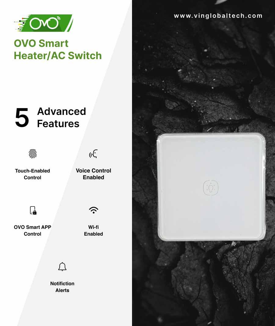 OVO Water Heater / AC Switch Item | Buy OVO Water Heater / AC Switch | SPOP Enterprise Global
