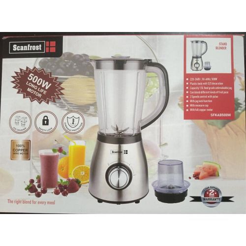 Scanfrost Blender SFKAB500W With Unbreakable Jug+Ice Crusher Item | Buy Scanfrost Blender SFKAB500W With Unbreakable Jug+Ice Crusher | SPOP Enterprise Global