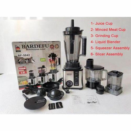 BARDEFU 6 In 1 Stainless Blender And Juicer Set - 9500Watts- Item | Buy BARDEFU 6 In 1 Stainless Blender And Juicer Set - 9500Watts- | SPOP Enterprise Global
