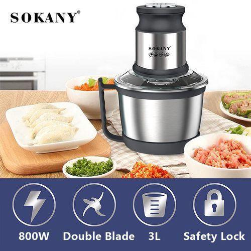 Sokany Electric Blender Wonder Chopper Food Processor 3L SK7027 - Fufu Pounded Yam Item | Buy Sokany Electric Blender Wonder Chopper Food Processor 3L SK7027 - Fufu Pounded Yam | SPOP Enterprise Global