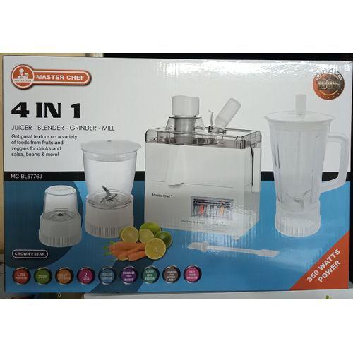 Master Chef Multipurpose 4-In-1 Juicer - Blender - Grinder - Mill Item | Buy Master Chef Multipurpose 4-In-1 Juicer - Blender - Grinder - Mill | SPOP Enterprise Global