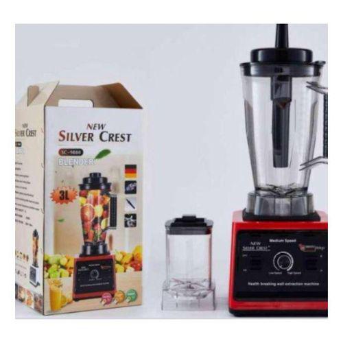 SILVER CREST 8Blades Upgraded Silver Crest Blender 8000Watts, Double Cup Item | Buy SILVER CREST 8Blades Upgraded Silver Crest Blender 8000Watts, Double Cup | SPOP Enterprise Global