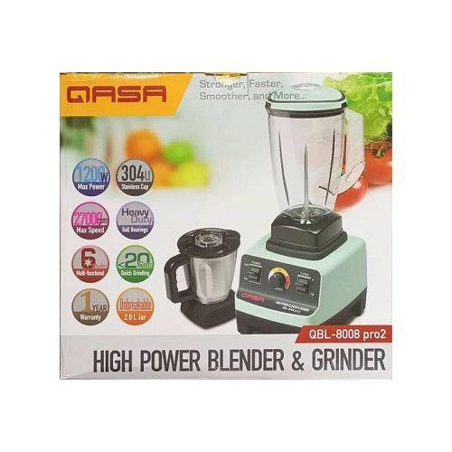 Qasa High Power Double Cup Blender & Stainless Steel Grinder Item | Buy Qasa High Power Double Cup Blender & Stainless Steel Grinder | SPOP Enterprise Global