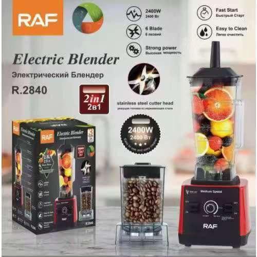 RAF 2.5L 2 In 1 Electric Blender & Grinder - 2600W Item | Buy RAF 2.5L 2 In 1 Electric Blender & Grinder - 2600W | SPOP Enterprise Global