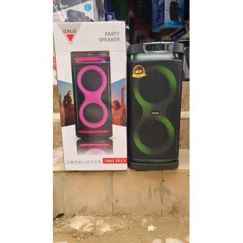 EXLG 10000W deep bass sound rechargeable party box speaker with mic Item | Buy EXLG 10000W deep bass sound rechargeable party box speaker with mic | SPOP Enterprise Global