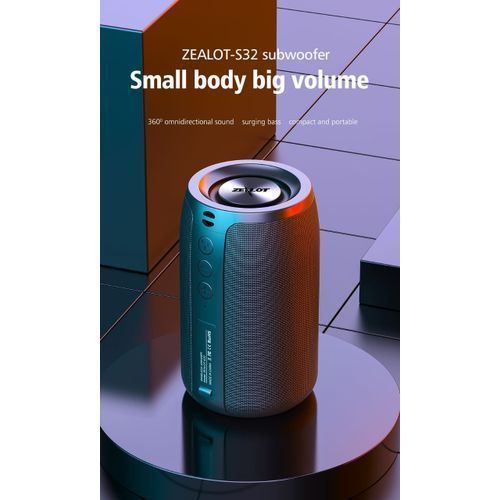 Zealot S32 Wireless Speaker Blackz Item | Buy Zealot S32 Wireless Speaker Blackz | SPOP Enterprise Global