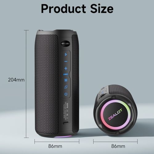 Zealot S49Pro Wireless Speaker Black Item | Buy Zealot S49Pro Wireless Speaker Black | SPOP Enterprise Global