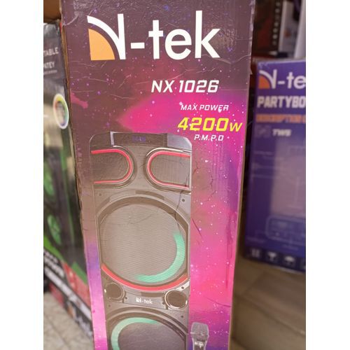 Ntek HIGH END OUT DOOR PARTY SPEAKER POWERFUL BASS BOOST Item | Buy Ntek HIGH END OUT DOOR PARTY SPEAKER POWERFUL BASS BOOST | SPOP Enterprise Global