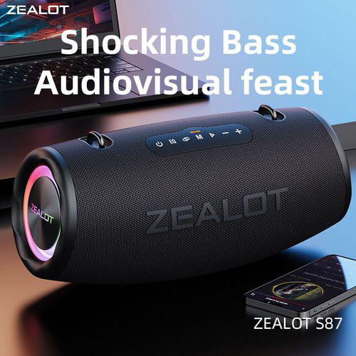 Zealot 80W Super Bass Bluetooth Speaker With 16000mAh Battery S87 Item | Buy Zealot 80W Super Bass Bluetooth Speaker With 16000mAh Battery S87 | SPOP Enterprise Global