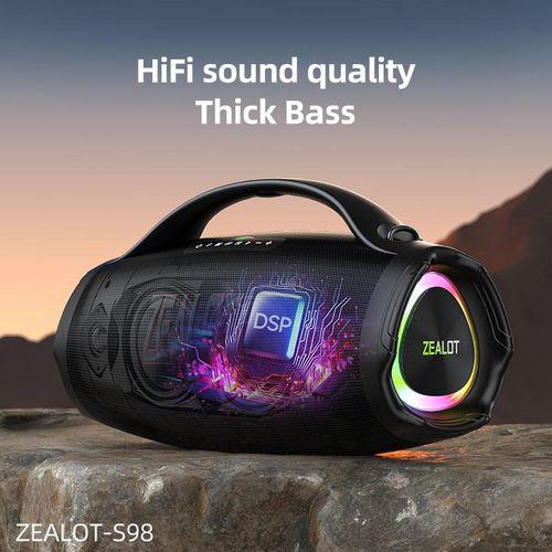 Zealot S98 Bluetooth Speaker 160W high Power,lPX6 Waterproof,Incredible heavy bass Item | Buy Zealot S98 Bluetooth Speaker 160W high Power,lPX6 Waterproof,Incredible heavy bass | SPOP Enterprise Global