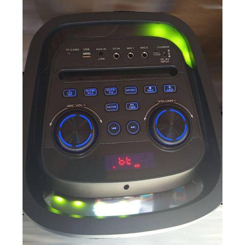 NDR High Power Rechargeable Multifunctional Double 10 Inches Heavy Bass Speaker With 2 Wireless Mic Item | Buy NDR High Power Rechargeable Multifunctional Double 10 Inches Heavy Bass Speaker With 2 Wireless Mic | SPOP Enterprise Global