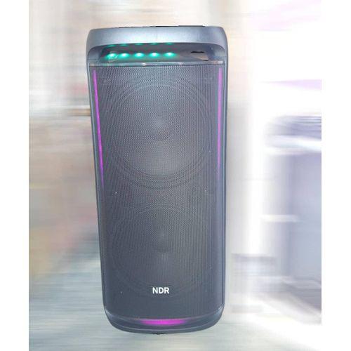 NDR High Power Rechargeable Multifunctional Double 10 Inches Heavy Bass Speaker With 2 Wireless Mic Item | Buy NDR High Power Rechargeable Multifunctional Double 10 Inches Heavy Bass Speaker With 2 Wireless Mic | SPOP Enterprise Global