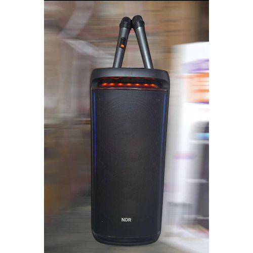 NDR High Power Rechargeable Multifunctional Double 10 Inches Heavy Bass Speaker With 2 Wireless Mic Item | Buy NDR High Power Rechargeable Multifunctional Double 10 Inches Heavy Bass Speaker With 2 Wireless Mic | SPOP Enterprise Global