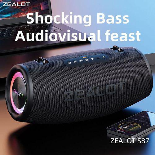 Zealot 80W Super Bass Bluetooth Speaker With 16000mAh Battery S87 Item | Buy Zealot 80W Super Bass Bluetooth Speaker With 16000mAh Battery S87 | SPOP Enterprise Global