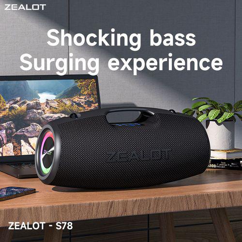 Zealot 100W Super Bass Bluetooth Speaker, 24000mAh Battery - S78 Item | Buy Zealot 100W Super Bass Bluetooth Speaker, 24000mAh Battery - S78 | SPOP Enterprise Global
