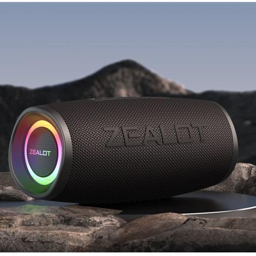 スピーカー・ウーファー ZEALOT Super Bass Wireless Speaker S78M ZEALOT S78M 120W Portable Bluetooth Speaker - IP67 Waterproof