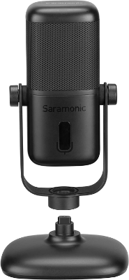 Saramonic Large Diaphragm Usb Studio Microphone With Magnetic Tabletop Stand, Headphone Out And Multi-color Led For Computers And Mobile Devices (sr-mv2000) - SKU-1469 Item | Buy Saramonic Large Diaphragm Usb Studio Microphone With Magnetic Tabletop Stand, Headphone Out And Multi-color Led For Computers And Mobile Devices (sr-mv2000) - SKU-1469 | SPOP Enterprise Global