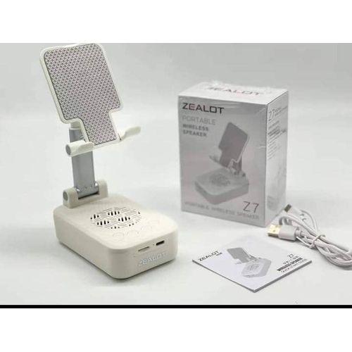 Zealot Phone Holder+Portable Wireless Bluetooth Speaker-Black Item | Buy Zealot Phone Holder+Portable Wireless Bluetooth Speaker-Black | SPOP Enterprise Global