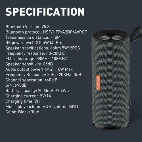 LDNIO Portable Bluetooth Speaker With 10w Stereo Sound / Bluetooth 5.3 Bass Item | Buy LDNIO Portable Bluetooth Speaker With 10w Stereo Sound / Bluetooth 5.3 Bass | SPOP Enterprise Global