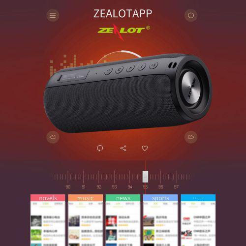 Zealot S51 Portable Wireless BluetoothSpeaker IPX5Waterproof Item | Buy Zealot S51 Portable Wireless BluetoothSpeaker IPX5Waterproof | SPOP Enterprise Global