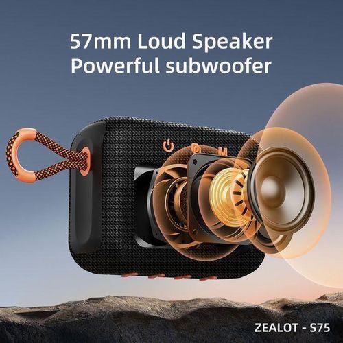 Zealot S75 Portable Stereo Wireless Bluetooth Speaker Item | Buy Zealot S75 Portable Stereo Wireless Bluetooth Speaker | SPOP Enterprise Global