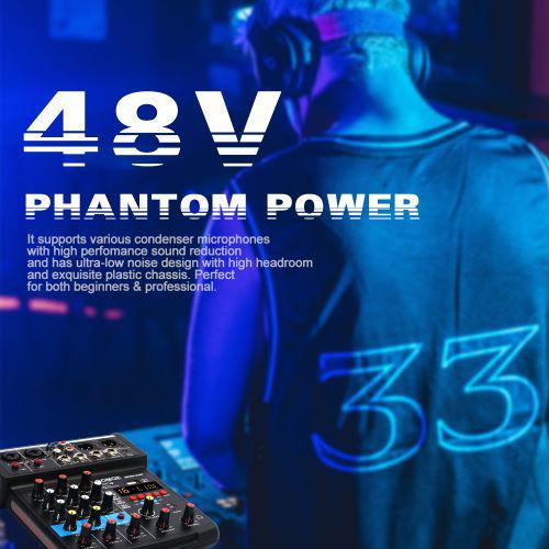 04F 4 Channel Dj Audio Sound Mixer BLACK Item | Buy 04F 4 Channel Dj Audio Sound Mixer BLACK | SPOP Enterprise Global