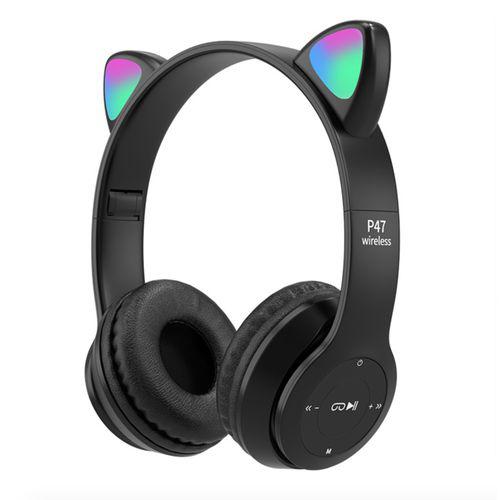 P47M Cat Ear LED Wireless Headset Item | Buy P47M Cat Ear LED Wireless Headset | SPOP Enterprise Global