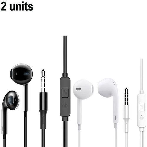 GtyGo 2 pcs Earphone Wired Control Mic In-Ear Headset 3.5mm Wired Ear bud Wire Contro Stereo Sound Item | Buy GtyGo 2 pcs Earphone Wired Control Mic In-Ear Headset 3.5mm Wired Ear bud Wire Contro Stereo Sound | SPOP Enterprise Global