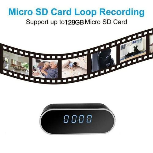 Mini WiFi Spy Digital Clock Hidden Camera Item | Buy Mini WiFi Spy Digital Clock Hidden Camera | SPOP Enterprise Global