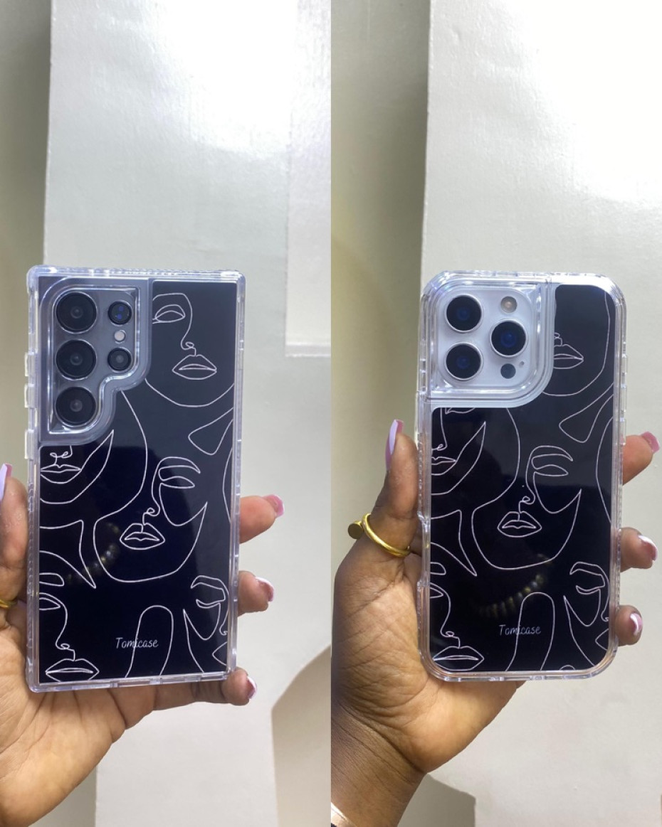 3 In 1 Armour Black Line Art Case Item | Buy 3 In 1 Armour Black Line Art Case | SPOP Enterprise Global