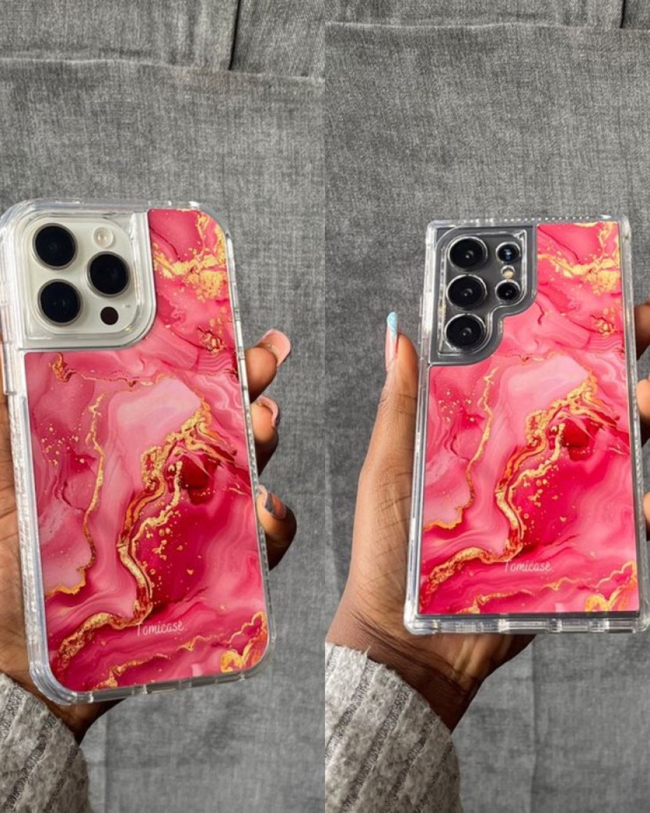 3 In 1 Armour Pink Marble Case Item | Buy 3 In 1 Armour Pink Marble Case | SPOP Enterprise Global