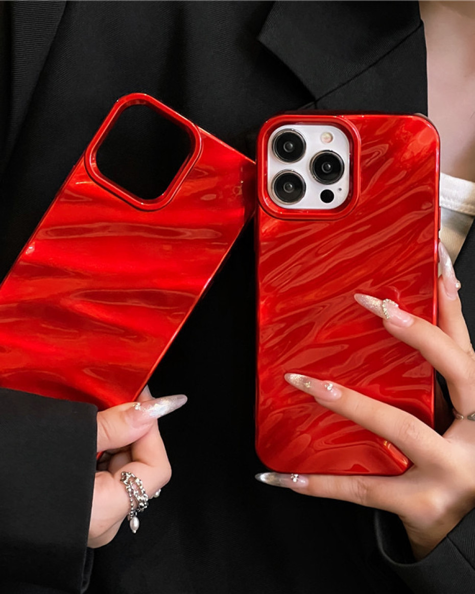Red Wavy iPhone Case Item | Buy Red Wavy iPhone Case | SPOP Enterprise Global