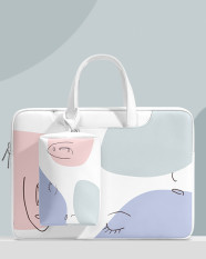 Line art laptop bag comes with free matching purse Item | Buy Line art laptop bag comes with free matching purse | SPOP Enterprise Global