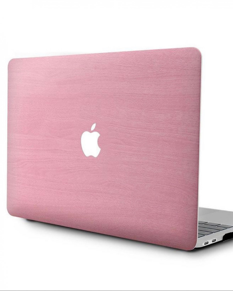 Pink Wooden MacBook Case With Fee Keyboard Cover Item | Buy Pink Wooden MacBook Case With Fee Keyboard Cover | SPOP Enterprise Global