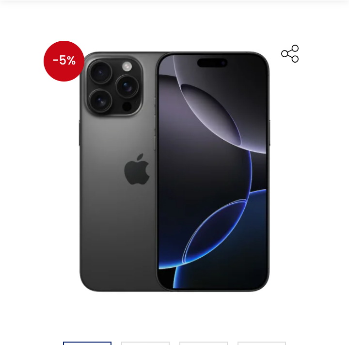 iPhone 16ProMax 256GB Physical Sim -Black -MYMG3VC/A Item | Buy iPhone 16ProMax 256GB Physical Sim -Black -MYMG3VC/A | SPOP Enterprise Global