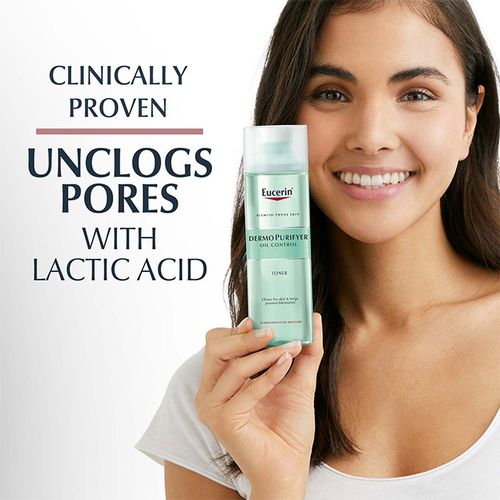 Eucerin DermoPurifyer Oil Control Facial Toner, Acne-Prone Skin - 200ml Item | Buy Eucerin DermoPurifyer Oil Control Facial Toner, Acne-Prone Skin - 200ml | SPOP Enterprise Global