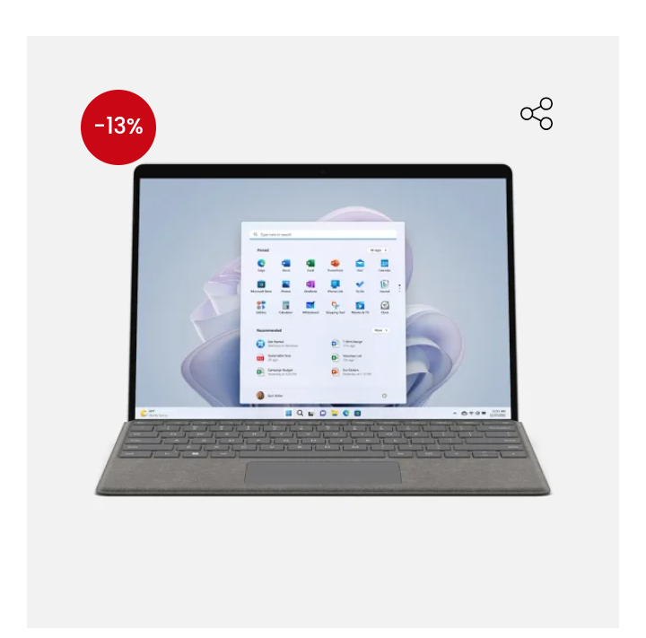 Microsoft surface pro9,Intel core i7,12th GEN,16GB/1TB- QIL-00001-Platinum Item | Buy Microsoft surface pro9,Intel core i7,12th GEN,16GB/1TB- QIL-00001-Platinum | SPOP Enterprise Global