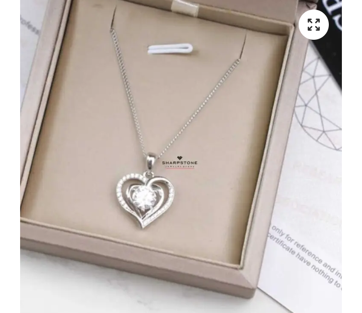 1.0ct Adore Moissanite Necklace in 925 Sterling Silver Item | Buy 1.0ct Adore Moissanite Necklace in 925 Sterling Silver | SPOP Enterprise Global
