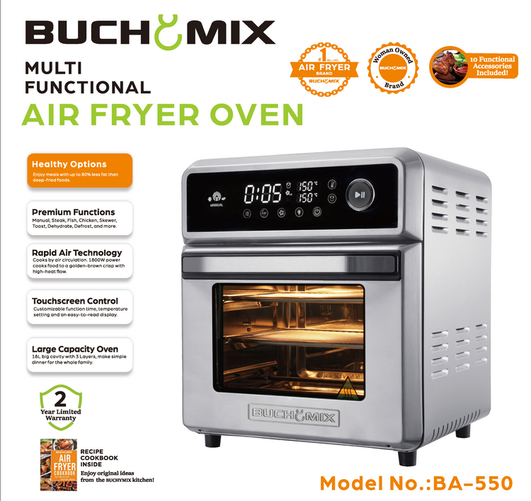 Item | Buy Premium 18L Multifunction Smart Air Fryer Oven | SPOP Enterprise Global