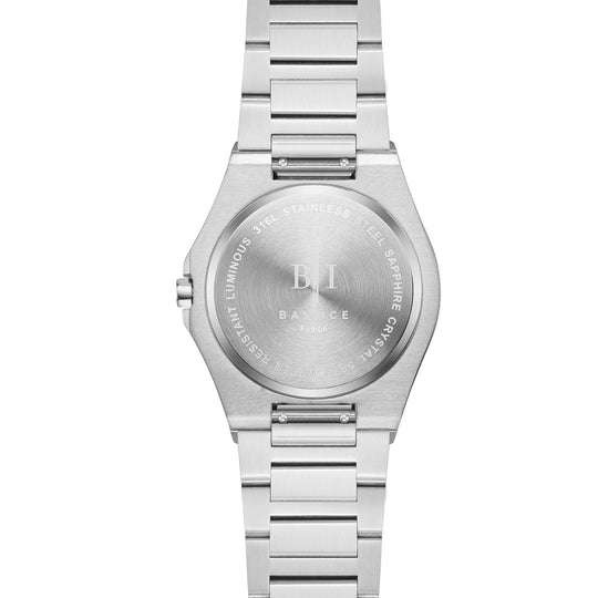 Bay Ice 36mm Fusion Watch - Silver and Pink Dial Item | Buy Bay Ice 36mm Fusion Watch - Silver and Pink Dial | SPOP Enterprise Global