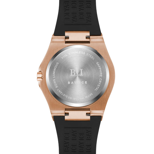 Bay Ice Skylight Full Baguette Bussdown Watch - Rose Gold Item | Buy Bay Ice Skylight Full Baguette Bussdown Watch - Rose Gold | SPOP Enterprise Global