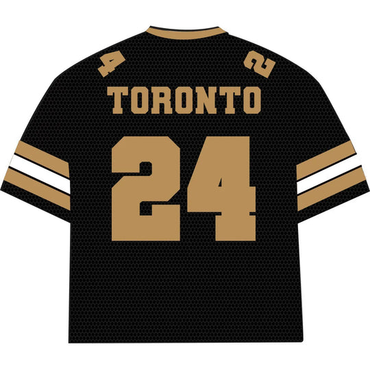 Full Mesh Black Toronto 24 Jersey Item | Buy Full Mesh Black Toronto 24 Jersey | SPOP Enterprise Global