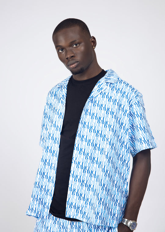 Bay Ice Print Shirt - White (2 Piece) Item | Buy Bay Ice Print Shirt - White (2 Piece) | SPOP Enterprise Global