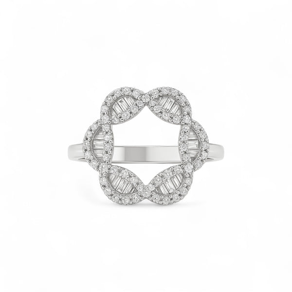Item | Buy Marise Moissanite Fashion Ring in 925 Sterling Silver | SPOP Enterprise Global