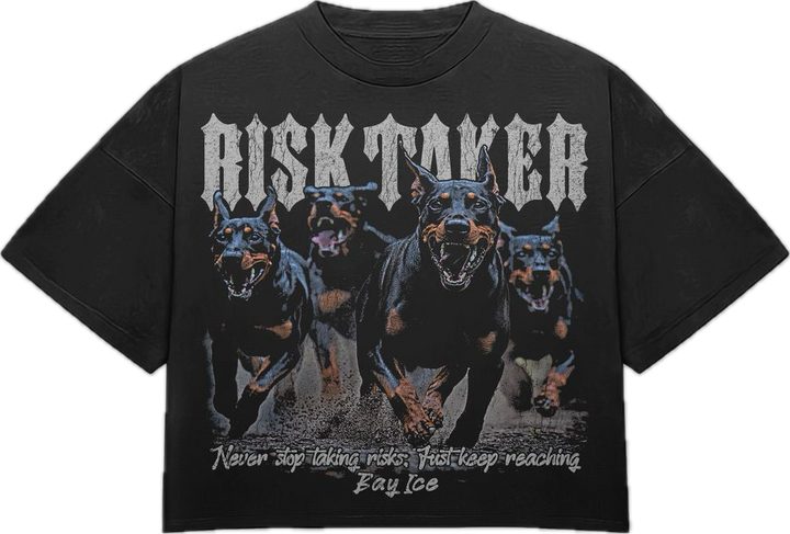 Bay Ice Risk Taker - Black T-shirt Item | Buy Bay Ice Risk Taker - Black T-shirt | SPOP Enterprise Global