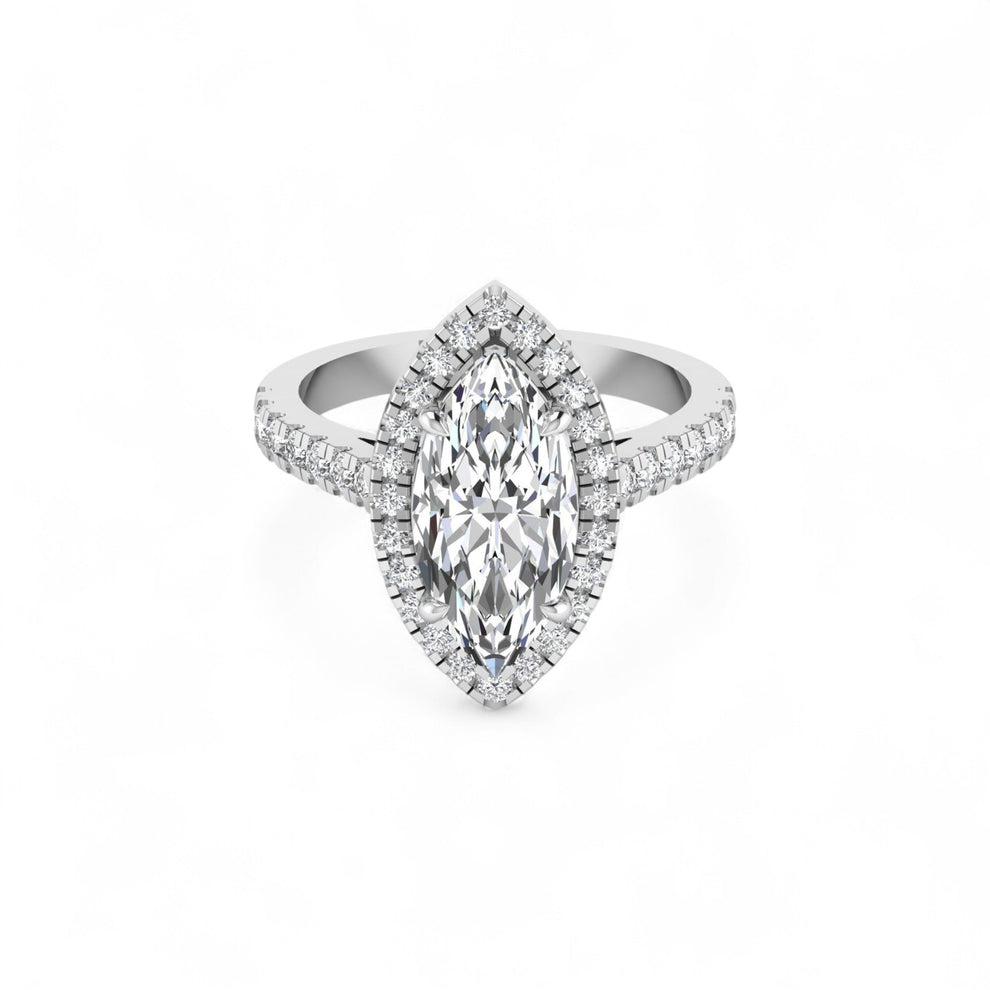 Item | Buy Jackie Marquise Cut Moissanite in 925 Sterling Silver | SPOP Enterprise Global